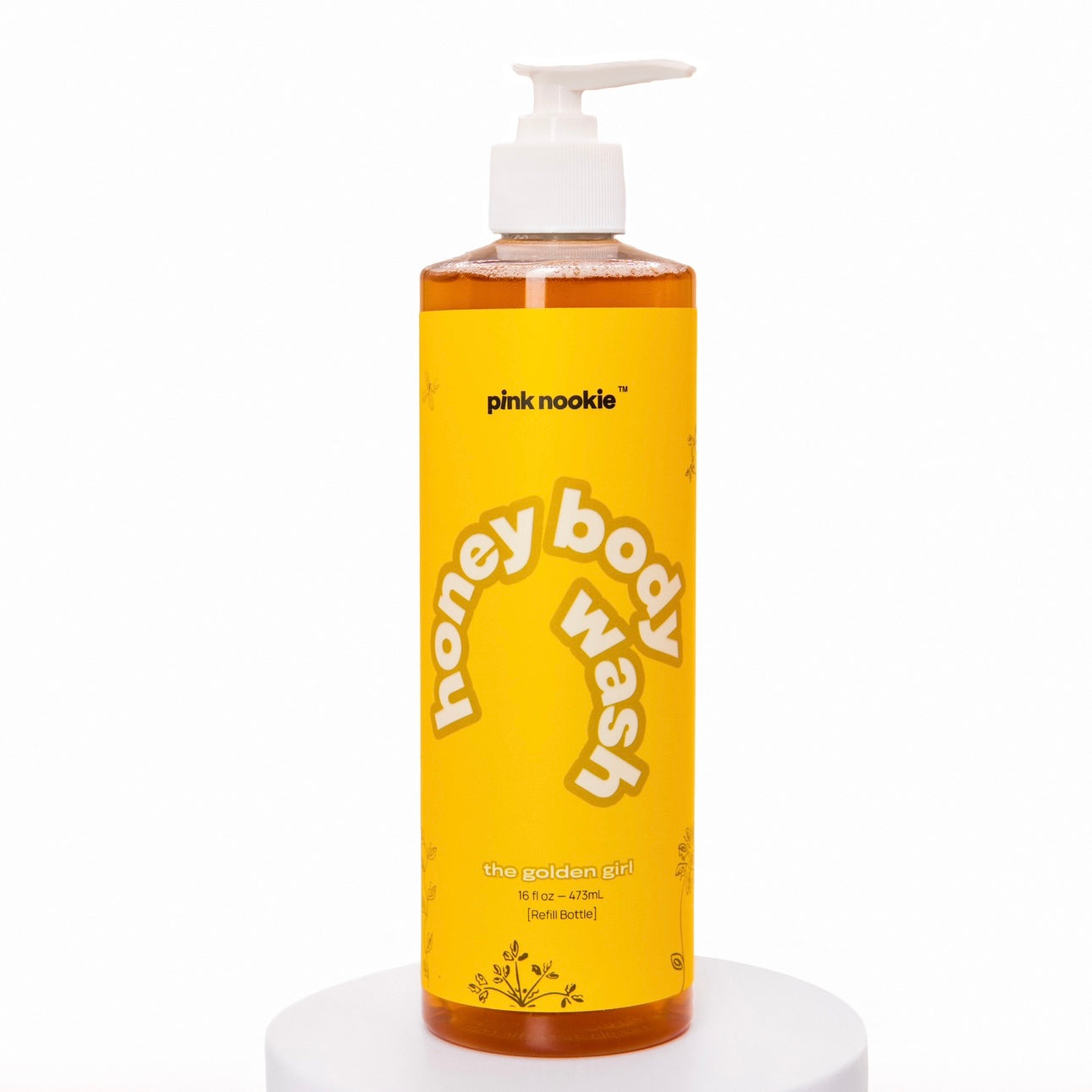 Honey Body Wash Refill (with Pump)